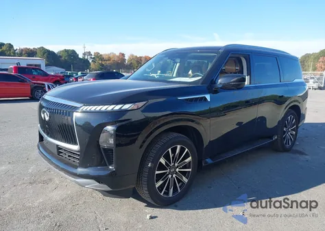 2025 Infiniti Qx80 Sensory Awd из США, поврежденный, VIN JN8AZ3DB2S9401012